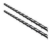 DHZ zwart shutter framewerk. 2 stuks 165 cm t.b.v. 14 planken