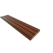 Thermovision Ayous geschaafd triple profiel 2 x 14 x 305 cm, pak a 4 stuks.