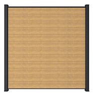 Newtechwood co-extrusie composiet scherm, 180x180 cm, red cedar.