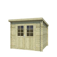 Blokhut Indi 230x175 geïmpregneerd (olijfgroen)