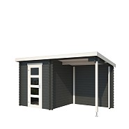 Blokhut Jelle 370x 175 P Carbon Grey