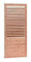 Douglas shutter-element 224 van 89 cm breed - groen geïmpregneerd.