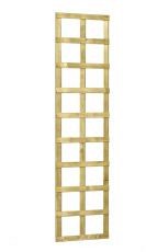 Grenen Trellis robuust 40 x 180 cm, groen ge#mpregneerd.