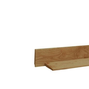 Douglas Zweeds rabat 1 zijde geschaafd. 1 zijde fijnbezaagd 1.1-2.7x19.5x400 cm groen geïmpregneerd