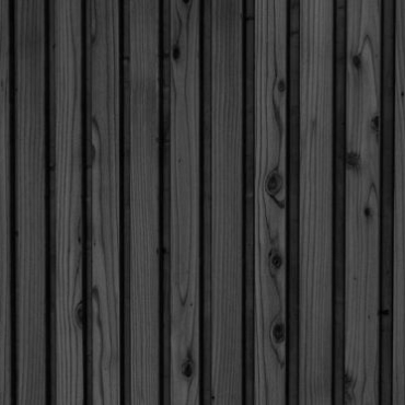 Triple profiel vuren enkelzijdige wand E. 371x224 cm zwart