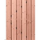 Douglas geschaafde plankendeur op zwart verstelbaar stalen frame, 16 mm, 100x195 cm, onbehandeld.