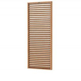 Shutterscherm Excellent douglas, 89 x 224 cm, transparant gespoten.