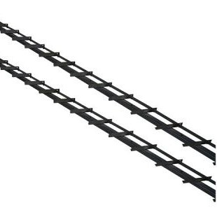 DHZ zwart shutter framewerk. 2 stuks 165 cm t.b.v. 14 planken