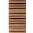 Thermovision ayous enkelzijdig geschaafd latten paneel, recht horizontaal, 180x60 cm.