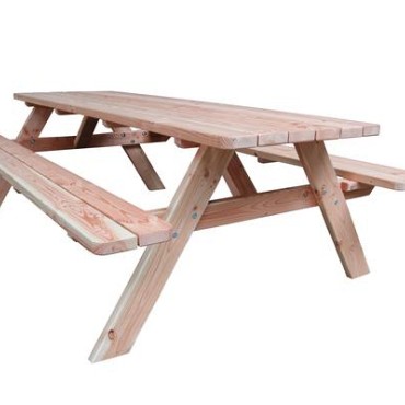 Picknicktafel wout, douglas, bladmaat 74x240 cm, onbehandeld.