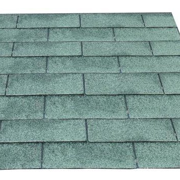 Dakshingles per pak à 3 m2, groen.