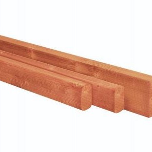 Douglas geschaafde regel 4,0x6,0x300 cm, onbehandeld.
