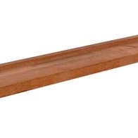 Hardhouten fundamentbalk 4,5x8,5x300 cm.