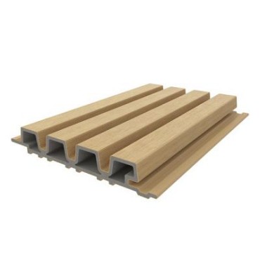 NewTechWood composiet co-extrusie wandbekleding rhombus profiel, 3,3 x 21,5 x 230 cm, Red Cedar.