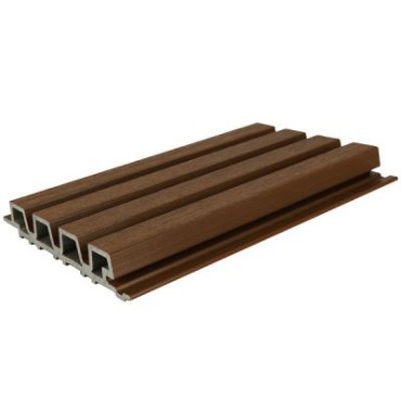 NewTechWood composiet co-extrusie wand bekleding rhombus profiel. 3.3x21.5x390 cm Ipe