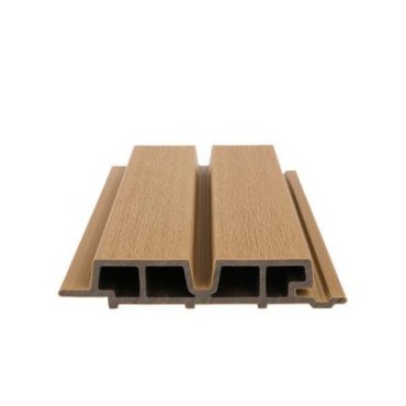 NewTechWood composiet co-extrusie wandbekleding Castellaton PRO65 3,3 x 18 x 390cm Red Cedar.