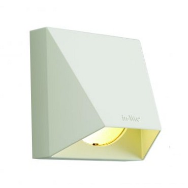 Wedge White Wall 12V/1,5W LED Alu. Warm White