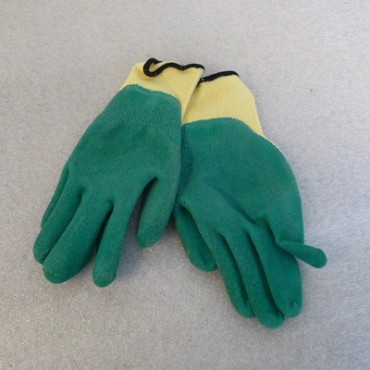 Handschoen groen   m , l en xl