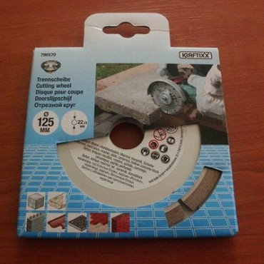 Diamant doorslijpschijf 125 mm