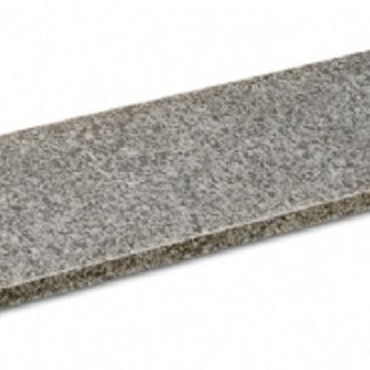 Basalt Vijverrand 100X20X3 Gevlamd/Geborsteld