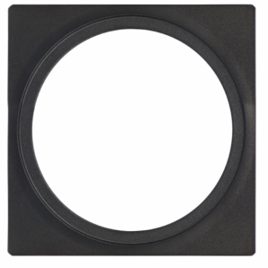 Plate 1 Black PLATE 1 Black, aluminium, tbv LUNA/ BIG FLUX / BIG FLUX NARROW/ BIG FLUX ASYMMETRIC.