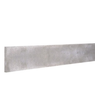 Betonplaat stampbeton 25x3,5x225 cm, grijs.