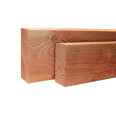 Douglas geschaafde gording 4,5x16,0x400 cm, onbehandeld.
