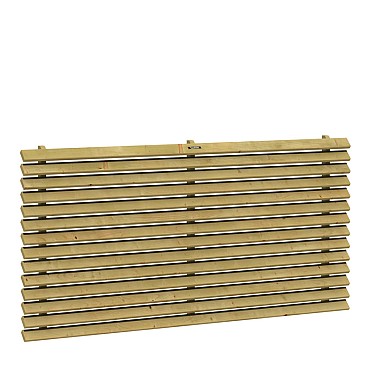 Hillhout Jaloeziescherm Excellent 90x180 cm.