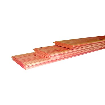 Douglas geschaafd dakbeschot 1,8x14,5x300 cm, onbehandeld.