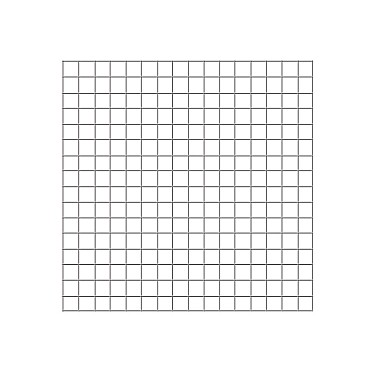 gaaspaneel 180x180, maas 5x5