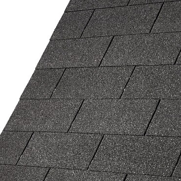Shingles Zwart / 12 pak incl. nagels