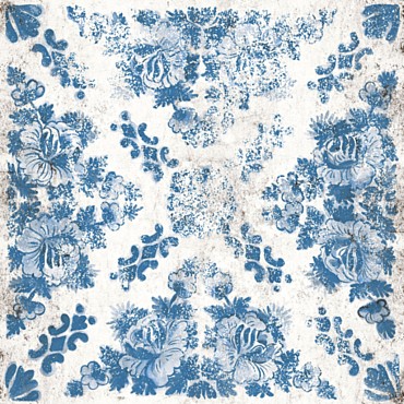 Keramische tegel 61x61x2 cm - Fruhling Dekore Blumen