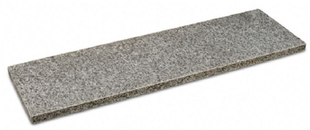 Basalt Vijverrand 100X20X3 Gevlamd/Geborsteld