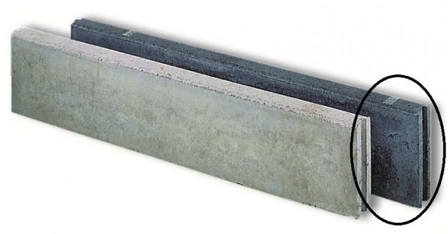 opsluitband 7x40x100 antraciet