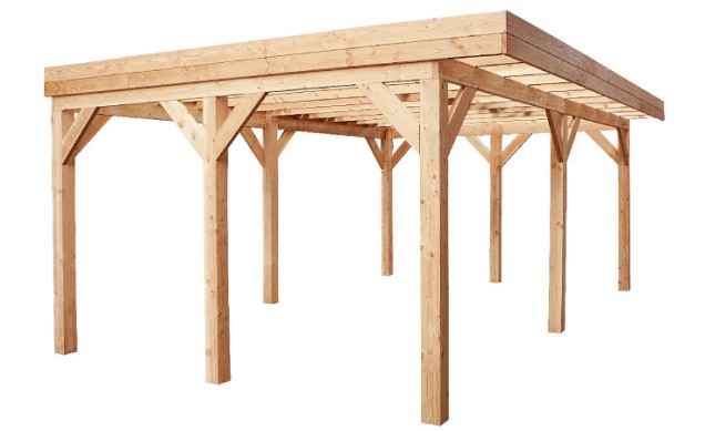 Douglasvision buitenverblijf Comfort 400x270 cm, onbehandeld.