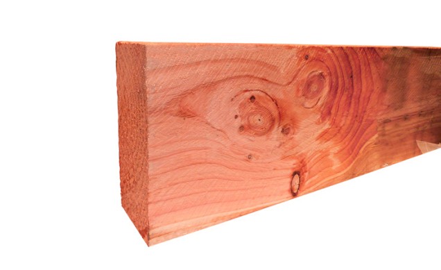 Douglas fijnbezaagde gording 5,0x15,0x400 cm, onbehandeld.