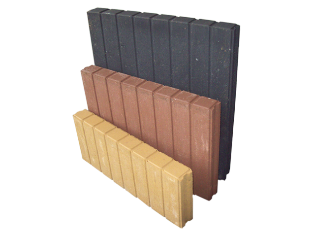 Blokjesband 6X25X50 bruin