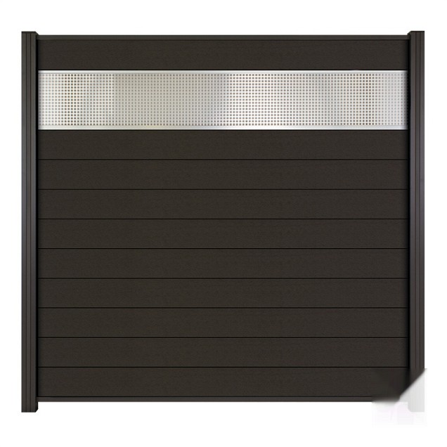 WPC-antraciet lamel "Mix&Match" 20x141x1800mm 2 stuks