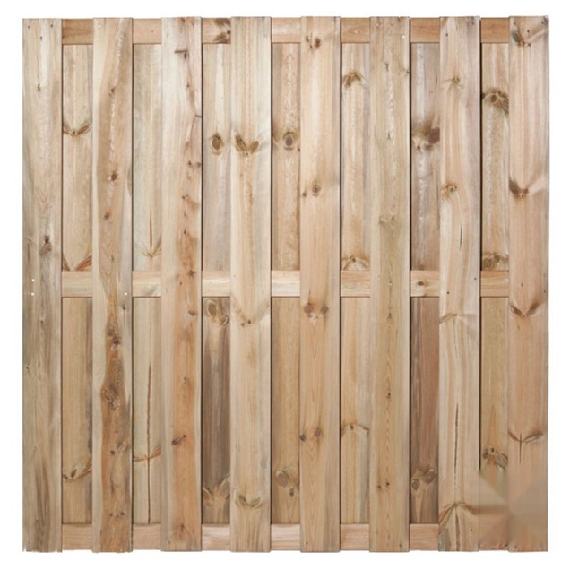 aanbiedingsscherm recht 1.5x180x180  grenen