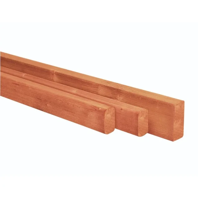 Douglas geschaafde regel 4.5x9.5x500 cm onbehandeld