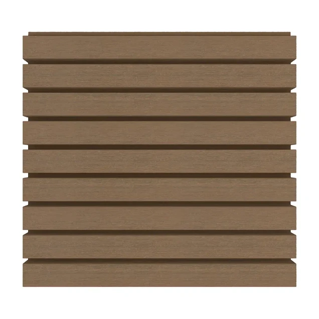 TechWood composiet wand bekleding 2.5x19.6x290 cm Teak
