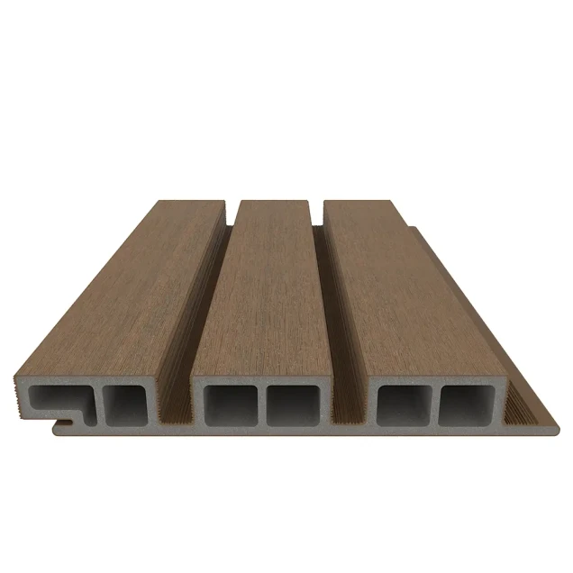TechWood composiet wand bekleding 2.5x19.6x290 cm Teak