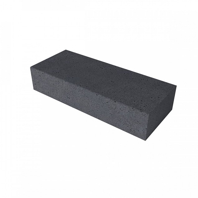 Oudhollandse traptrede massief 100x40x20 cm antraciet