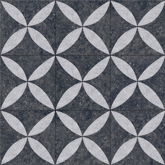 Ceramic Connect Square Lotus 60x60x5 cm