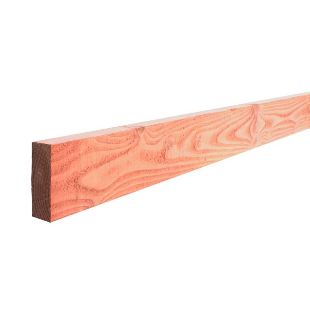 Douglas fijnbezaagde gording 5,0x15,0x400 cm, onbehandeld.