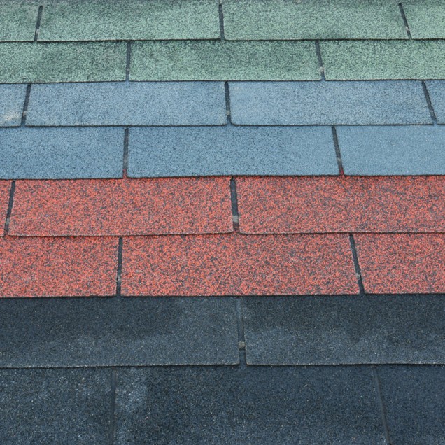 Dakshingles per pak à 3 m2, rood.