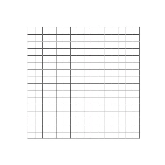 gaaspaneel 180x180, maas 5x5