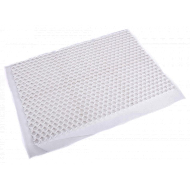 Splitplaat  120x80x3 cm wit met onderdoek
