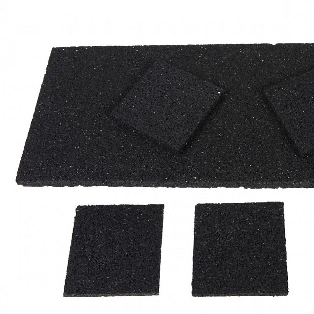 Tegeldrager 10x10x1 cm