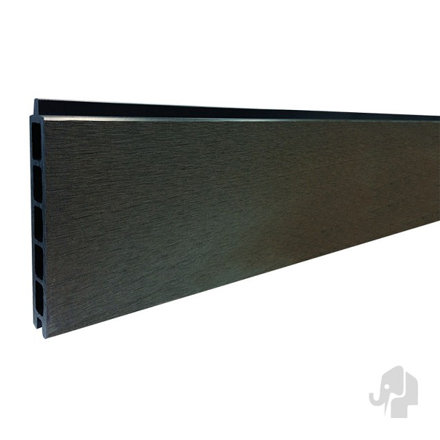 WPC-antraciet lamel "Mix&Match" 20x141x1800mm 2 stuks